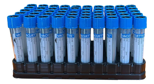 Tubos Nipro 3,5 ml c/Vacío c/Citrato (T. Celeste) x 50 t