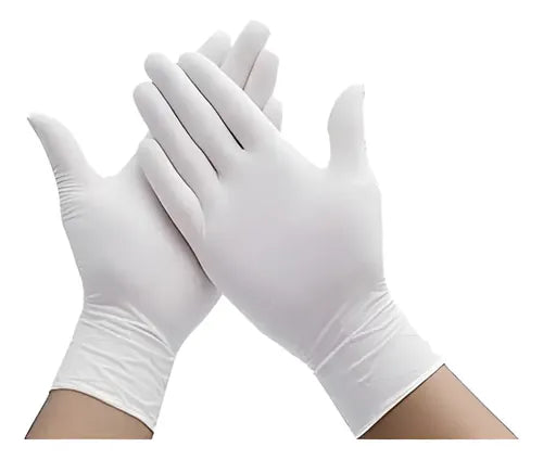 Guantes de Nitrilo Blancos