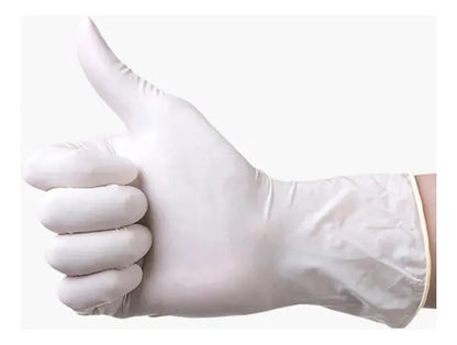 Guantes Descartables De Látex - Caja X 100